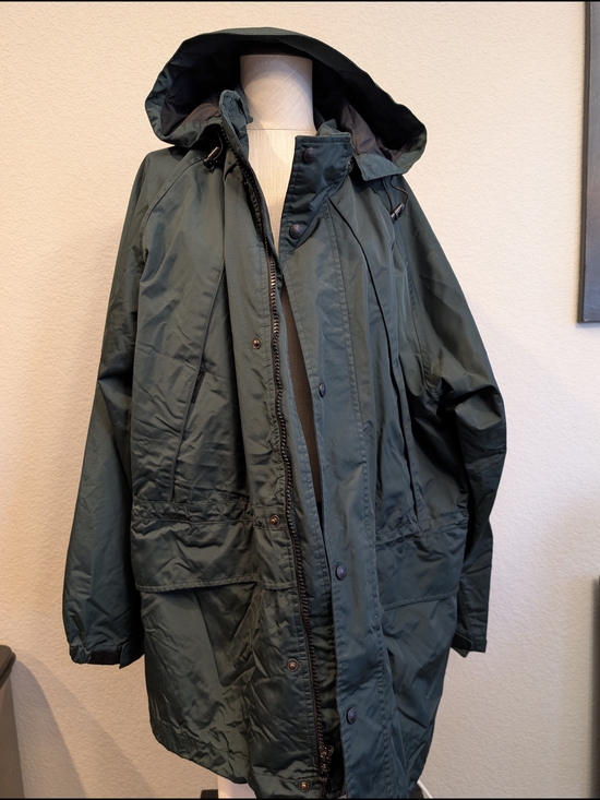 Eddie Bauer Other - Vintage Eddie Bauer Sz M Men's Hooded Parka Jacket - Dark Green